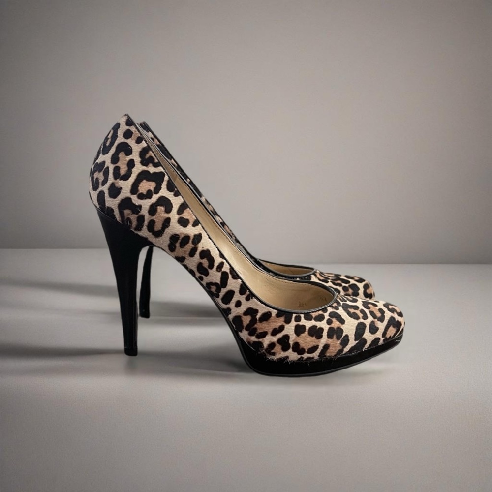 Nine West Leopard Print Pumps 🖤 8